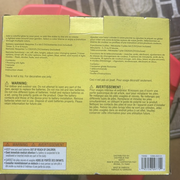 LED Floating Orb Light - Picture 5 of 6